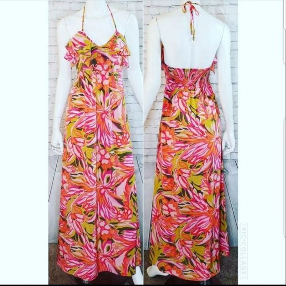 Alice & Trixie Dresses & Skirts - Alice & Trixie Silk Floral Maxi Dress Size XS